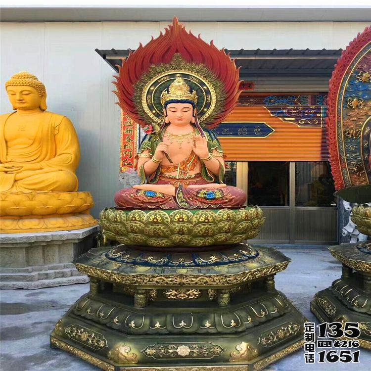 景區(qū)廟宇玻璃鋼彩繪神佛三圣雕塑 景區(qū)廟宇玻璃鋼彩繪神佛三圣雕塑