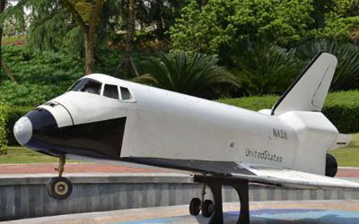 玻璃鋼仿真大型公園戶外飛機雕塑