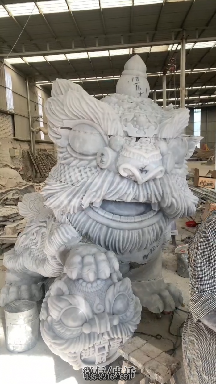 舞獅子，3d打印件拼裝完成